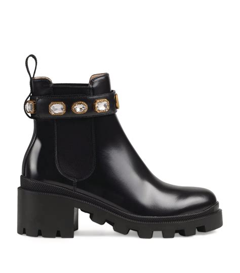 gucci winter boots|gucci boots embellished.